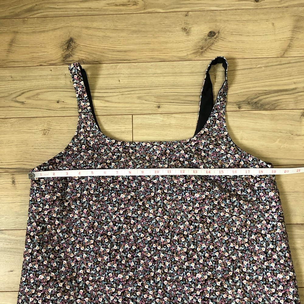 Women’s H&M Sleeveless A-line Floral Corduroy Dress size M - Picture 6 of 9